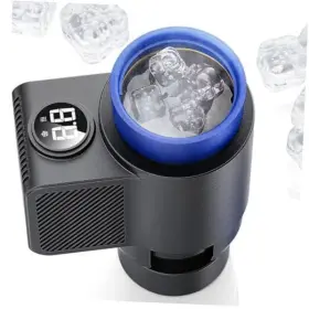 Bk-clr3 Foshan Shunde Baikang Environmental Protection Technology Co. Lt 2-in-1 Smart Cooler Cups Holder Portable Car Cup Mug Tumbler