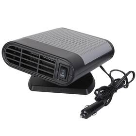 Fresh Fab Finds Fff-12v Air-gpct3662 12v 150w Car Heater Fan 2-in-1 360 Defroster Black