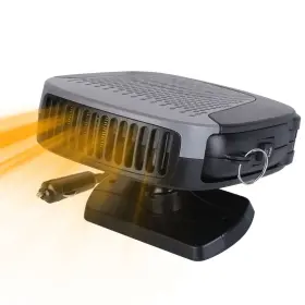 Fff-gpct3832 Fresh Fab Finds 12v 150w Car Heater Defroster Fan Black