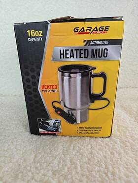 Garage By Nifty 00036nlkl-049 New Heated Automotive Travel Mug For Car 12v Power 16 Oz Cup