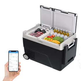 8gnpc2fgvvyhmb3xcs4t1qdxm17x Garveetech 40 Quart Car Refrigerator 12v Portable Electric Freezer Dual Zone -