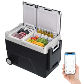 W5d53czbio0gqzjy4k-nwaxfh Garveetech 51 Quart Car Refrigerator 12v Portable Electric Freezer Dual Zone -4 -68 F Ap