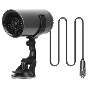 D0102h2lslv Global Phoenix 12v 150w Portable Car Heater 2 In 1 Heating Cooling Fan Rotatable Demister Defro