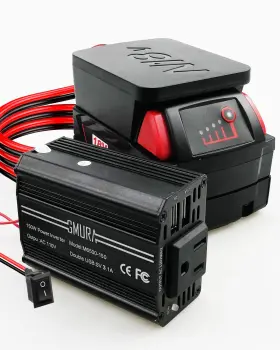 Dcnbqm06 Gmura 150w Portable Power Supply Inverter Fit For Milwaukee
