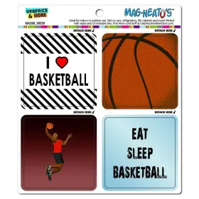 00039 Graphics & More Mag08 And Basketball Player Fan Love Automotive Car Refrigerator Lock