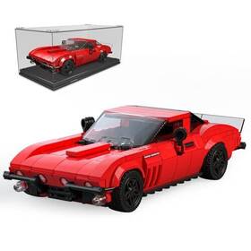 Guangdong Yuxing Technology Industry Co. Ltd 27034 Speed Champion Corvette Super Car Building Toys With Acrylic Display Case