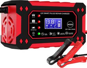 Haibro 744110916515 Car Battery Charger 12v 6amp Trickle And Maintainer Smart Fully Automat
