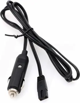 Hangton 744759191168 Truck Car Portable Mini Freezer Refrigerator Cooler 12v 10a Dc Power Cord For Mo