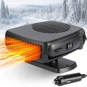 Haourystop 26heater-009 Portable 12v Car Heater And Defroster 200w Fast Heating Cooling Fan Plug In
