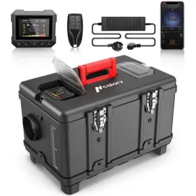 Hcalory 659675274393 8kw Diesel Air Heater Compact Se All-in-one 110v Ac And 12v Dc 6l Fuel