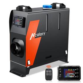 Hcalory 659675486703 12v 8kw Diesel Air Heater Station-se All-in-one With Remote Control And Lcd M