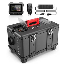 Hcalory 715786230144 8kw Diesel Air Heater All-in-one 110v Ac And 12v Dc Support With Altitu