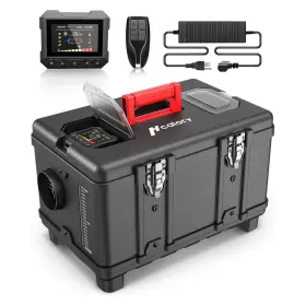Hcalory 715786230144 8kw Diesel Air Heater All-in-one 110v Ac And 12v Dc Support With Altitu