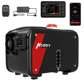 Hbh1s Hcalory 810139105718 Diesel Heater 12v 8kw Portable Air With App Control 10-