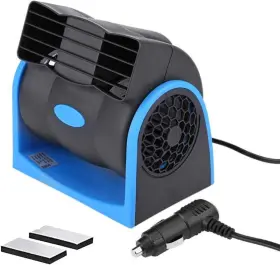 Hitopty 313050850816 Car Fans Electric Air Fan For 12v Vehicle Sedans Auto Rv Driver Passenger