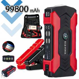 Hlkjjy 744110365740 99800mah Car Jump Starter Starting Device Battery Power Bank Jumpstarter Auto Bu