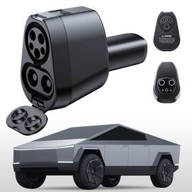 Hmymyhm 764143957354 2025 Cybertruck Upgraded 4 In1 Ccs And J1772 To Nacs Tsl Charging Adapter F