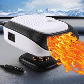 Hoguwid Heater02 Car Heater Upgraded Adjustable Speed That Plugs Into Cigarette Light