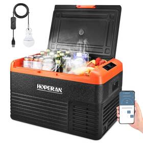 Hoperan Sy-1347 12v Car Refrigerator 42 Quart 40l Rv 12/24v Dc 110-240v Ac -4 68