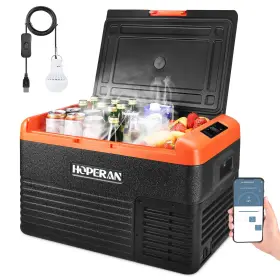 Sy-1347 Hoperan 12v Car Refrigerator 42 Quart 40l Rv 12/24v Dc 110-240v Ac -4 68