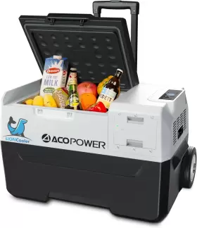 Refrigerator-32 Hy-x30a 744110307207 Acopower&lioncooler 12v Car Quart/30l Portable Freezer With App