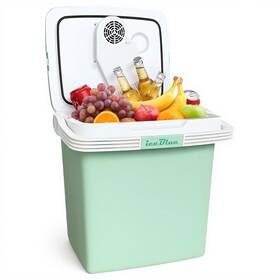 Iceblue Hk-cbp-26l Electric Cooler 26 Liters/28 Cans Mini Fridge With Automatic Locking Handle