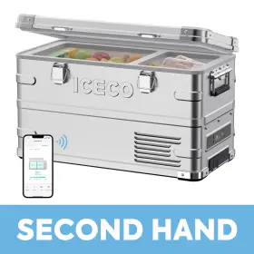Apl35 Iceco Car Refrigerator 37 Quart Secop Compressor 12/24v Dc For Outdoor Rv