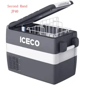 Jp40 Iceco 43 Quart Portable Car Fridge Freezer Electric Cooler 12v Refrigerator Second