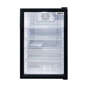 Iceco U-cr4 21ftft Black Countertop Display Refrigerated Merchandiser - 4.6 Cu Ft