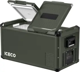 Vl75prod Iceco Vl75 Prod 12v Refrigerator Portable Freezer With Dual Zone For Camping Rv