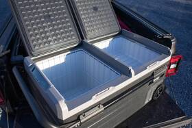Iconic Accessories 8200095 100 Quart Portable Car Freezer Fridge 12v/240v Cooler Camping Truck 95l 150 Cans