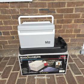 Igloo 4398 Vintage Kool Karmate Thermoelectric Cooler Warmer Nos Car