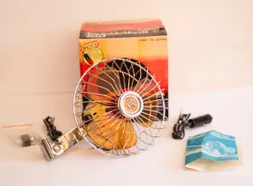 Fan-12 Imperial 227001 Vtg 7 Inch Oscillating Automotive Volt-new In Box