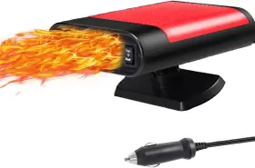 Inkerscoop 753444155958 12 Volt Heater For Car 150w Fast Heating Cooling Fan Defogger And Defroster 360