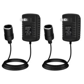 Isp-us-dyq-12v-24w-2p Inshareplus 12v 2a 24w Ac To Dc Converter 12 Volt Car - 2 Pack