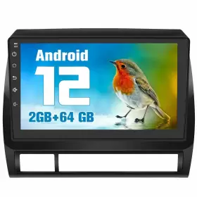 Js-us-xt892sctacoma515-fx J Junsun 9 Inch Android 12 Wireless Carplay/android Auto Stereo For 2005-15 Toyota Tacoma