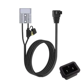 Jacenergy 607111581949 Anderson 50a Plug To Power Cord Cable For 12 Volt Refrigerator 12v Fridge Freeze