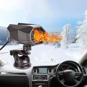 Jahy2tech 772093457343 2024 Portable Electric Car Heater Heating Fan Defogger Defroster Demister