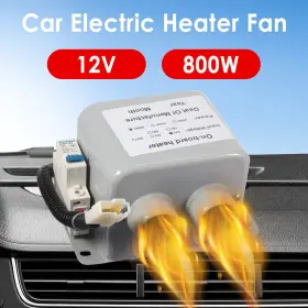 800w Jahy2tech 884539395314 Universal 12v Car Warm Heater 2 Holes Compact Defroster Demister Us