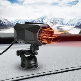 Jahyelec 883148568720 12v Dc Car Auto Portable Defroster Demister Electric Heater Heating Cooling Fan