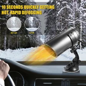 Jahyshow 883148569369 12v Car Heater Defogger Cup Shape Auto Warm Air Blower Fast Defroster Windshield