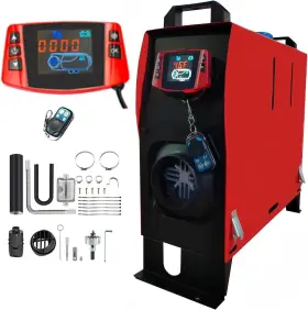Jb-018 Jeabong 12v Diesel Air Heater 8kw With 5l Tank Remote Control For Rv Truck