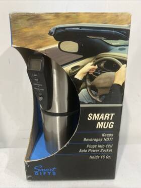 Jlr Gear 030698033097 Smart Gifts Stainless Steel Auto Accessories Mug Plugs Into 12v New