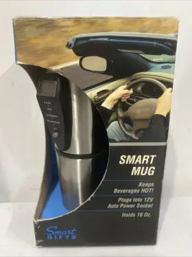 Jlr Gear 030698033097 Smart Gifts Stainless Steel Auto Accessories Mug Plugs Into 12v New