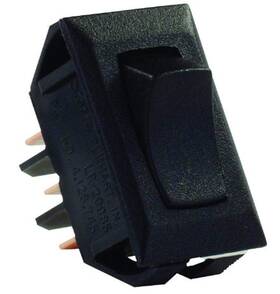 Jr Products 12625 Black Spdt On/on Switch 1 Count Pack Of