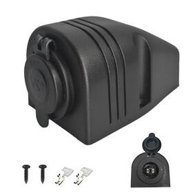 Karlkers 10900028socket 12v/24v 10900028 Threaded Socket Surface Mount Outlet 12v Cigarette Lighter
