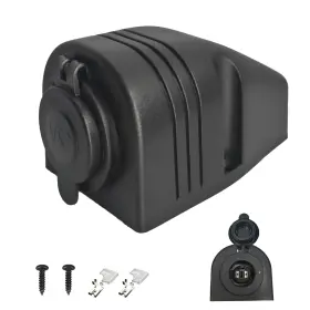 10900028socket Karlkers 12v/24v 10900028 Threaded Socket Surface Mount Outlet 12v Cigarette Lighter