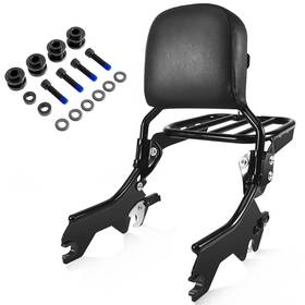 Kekykm Tl-035 For 20018-2024 Harley Softail - Holdfast Sissy Bar Upright And Luggage Rack