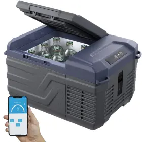 Wlczbxx9ldqd6e62iv1332 Kffkff New 12v Car Cooler 9l -4 To 68 Single Zone Fridge/freezer For Rv Travel