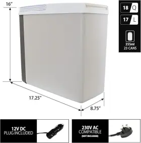 00001 Koolatron New In Box P-20 Thermo Electric 12-volt 18 Quart Compact Cooler/warmer